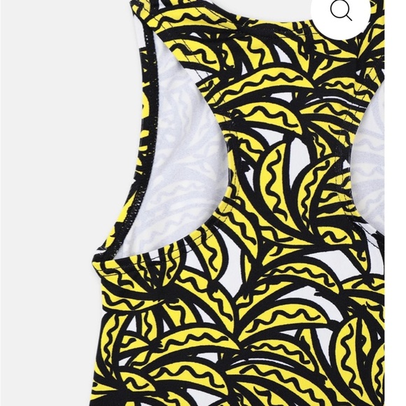 Stella McCartney Kids Yellow and Black Swimsuit - Picture 5 of 7